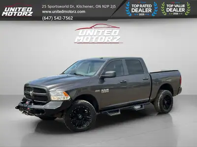 2018 RAM 1500 Express 4X4 Crew Cab 5'7in. Box Hemi V8 5.7L SAFETY CERTIFIED Ltd Avail !!! The 2018 R...