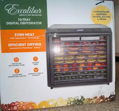Excalibur Déshydrateur 10 Tablettes Prix Liqui WOW! 265,23 $ Valeur en magasin 378,90 $+Tx WM01-32