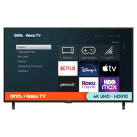 Télé onn. 43" 4K UHD (2160P) LED Roku Smart TV