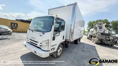 Heavy truck - # STOCK: C-905289 2022 ISUZU NRR DIESEL CAMION FOURGON AVEC HAYON ÉLÉVATEUR 2022 ISUZU...