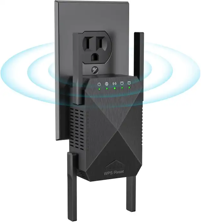 WiFi Extender 2024 Fastest WiFi Booster 1200Mbps Dual Band in General Electronics in Markham / York Region - Image 2