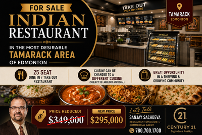 For Sale - Restaurant In Tamarack Area, Edmonton, View more