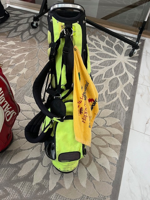 golf bag & 2 golf gloves in Golf in Winnipeg