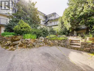 Welcome to Cloverdale Court - two level top floor unit with recent updates and in-suite laundry - on...