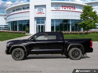 Introducing the stunning 2026 Toyota Tundra 4x4 Crewmax Platinum Hybrid in a sophisticated Midnight... (image 2)
