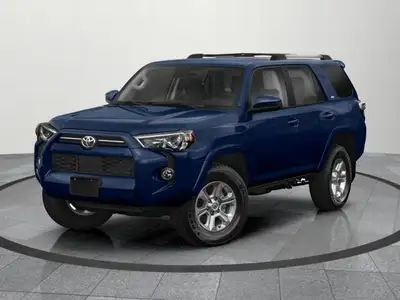 Introducing the stunning 2020 Toyota 4Runner 4WD, an adventurous SUV in a captivating nautical blue...