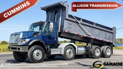 Heavy truck / Camion lourd - # STOCK: PUB-426 2018 INTERNATIONAL 7400 BENNE BASCULANTE / CAMION DOMP...
