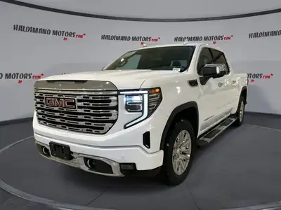 // ACCIDENT FREE!! // At Haldimand Motors Ltd. in Cayuga, this used 2022 GMC Sierra 1500 Denali Crew...