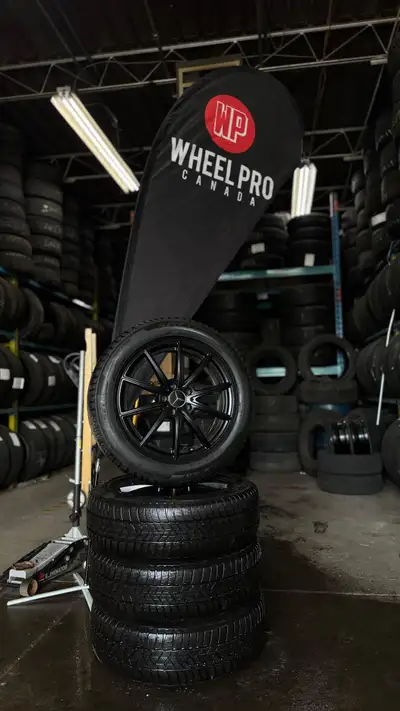 18" OEM Mercedes Set 18x6.5 5x112 44 C.B 66.6 $850 for the rim set Perfect for EV Vehicles We can pu...