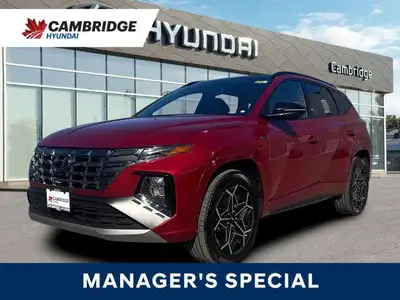 *2024 Hyundai Tucson N-Line Hybrid | AWD | Panoramic Sunroof | Heated & Ventilated Seats | CarPlay*...