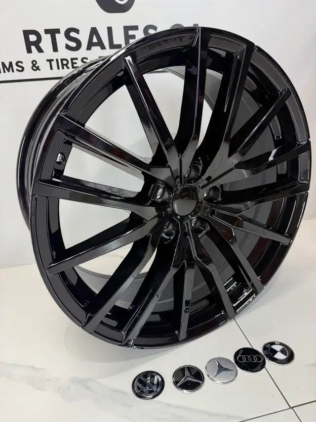 20x9 Replica Rims 5x112 BMW AUDI VW MERCEDES  Free Shipping in Tires & Rims in Mississauga / Peel Region - Image 3