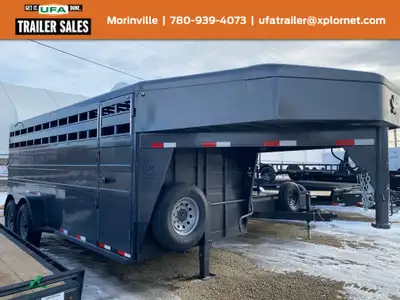 NEW 2026 TITAN 6.8’X18’ Gooseneck Classic 2x 7,000 lb axles 14,000 GVW Dexter torsion axles Ez lube...