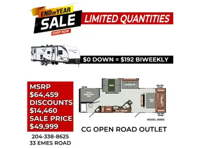 2025 Gulf Stream 28BBS 2025 Gulf Stream Envision 28BBS - Rear double bunks, dinette/sofa super slide...