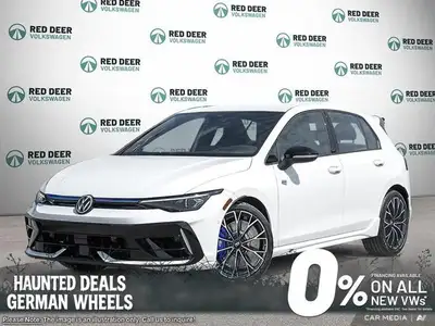Experience the exhilarating performance of the 2025 Volkswagen Golf R in a pristine white finish. Th...