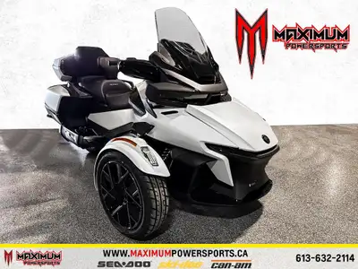 Can-Am SPYDER RT SEA TO SKY 2026 Un trike routier luxueux pensé pour les longues balades sur route,...