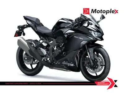 Motoplex St-Eustache Ninja ZX-4R Dans une categorie bondee de modeles sport de 400 cm3 Kawasaki intr...