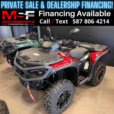 FINANCE ANYTHING IN CANADA PRIVATE SALE & DEALERSHIP FINANCING CALL / TEXT 587-806-4214 APPLY NOW @...