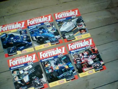 SIX FAMEUX POSTERS COULEUR DE FORMULE UN SAISON 1999 - POSTÉS, View more