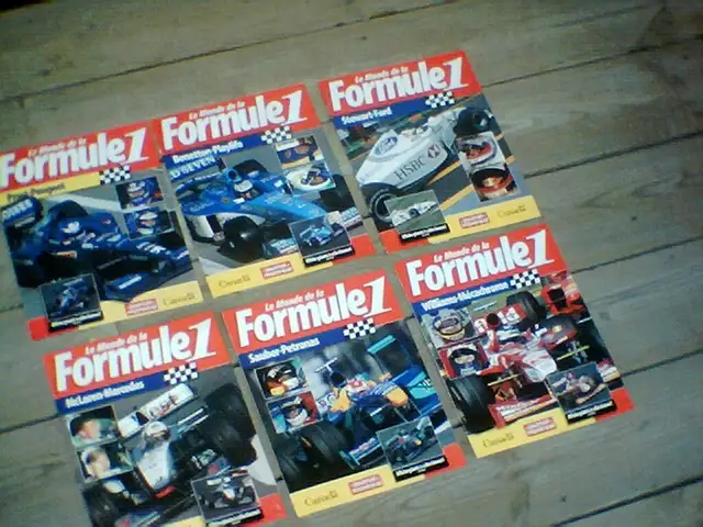 SIX FAMEUX POSTERS COULEUR DE FORMULE UN SAISON 1999 - POSTÉS in Arts & Collectibles in Laurentides - Image 2