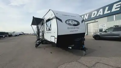 Wolf Pack King Bed: Spacious and comfortable, making the front private bedroom your personal retreat...