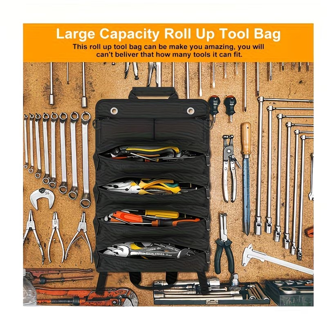 Heavy-Duty Hardware Roller Tool Bag in Other in Mississauga / Peel Region - Image 5