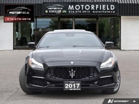Gorgeous Quattroporte S Q4 GranLusso Finished in Nero (Black) Exterior Paint w/ Rosso (Red) Leather... (image 1)