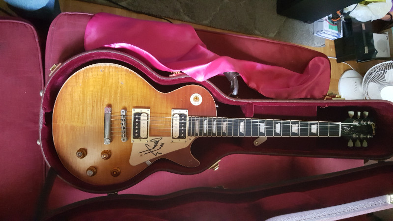 Rare-Is this Jimmy Page's 1959 Les Paul or a spec Relic replica