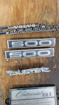 Various Car and truck Badges or Scripts!
