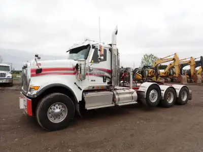 SELLING IN AUCTION - 2021 International HX520 Tri/A Hiway Tractor - Day Cab - Heavy Spec SERIAL#: 3H...