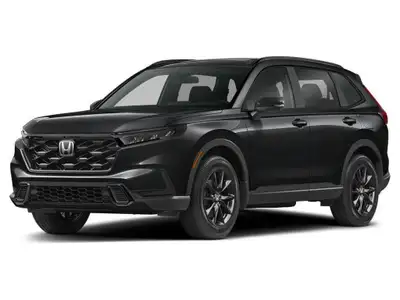 The 2026 Honda CR-V Hybrid Sport AWD is a stunning new SUV that combines the sleekness of black exte...