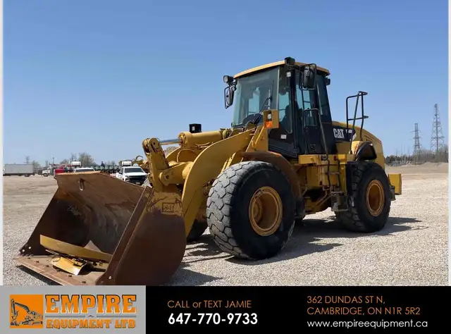 2008 CATERPILLAR 950H WHEEL LOADER in Heavy Equipment in Cambridge - Image 2