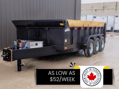 Welcome to Vehicle Venture London. 2026 CANADA TRAILER 83"X16' ULTRA SERIES TRI AXLE DUMP TRAILER 21...