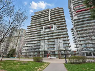 Condo on the 14 floors offers breathtaking views of the city of Gatineau, facing west, with magnific...