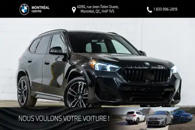*English below* *Français:* Ce BMW X1 xDrive28i 2023 affichant 52 179 km, provenant d'un seul propri...
