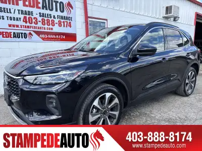 Stampede Auto is pleased to be currently offering this 2024 Ford Escape Platinum with km. If you're...