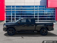 Clean CarFax, One Owner - Diamond Black Crystal Pearl 2022 Ram 1500 Classic Warlock 4X4, 8-Speed Aut... (image 1)