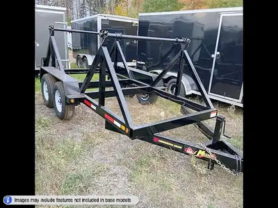 Miska 7 Ton Double Cable Reel Trailer Starting at $12,495.00 Standard Features: - 14,000lb GVWR - Ad...
