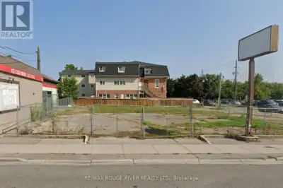 Highly sought-after Peterborough location! This 85.5' x 100' (approx. 9,147.60 sq ft) vacant commerc...