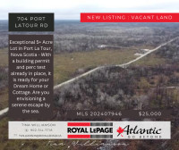 5.77 Acres - Vacant Land For Sale : Port LaTour