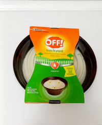 OFF! Backyard Area Citronella Tabletop Candle Mississauga / Peel Region Toronto (GTA) Preview