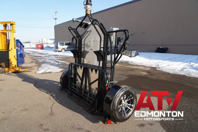 Marlon MCTD FOLDABLE MOTORCYCLE TRAILER one left in stock  in Cargo & Utility Trailers in Edmonton - Image 6