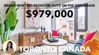 Brand New Two Bedroom Suite For Sale in St. Lawrence Market 