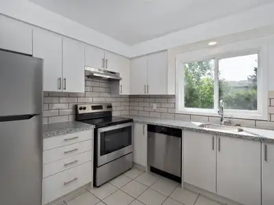 Newly Renovated Townhouses with Spacious Backyards and In Suite Laundry Welcome to 414 Stone Road We...