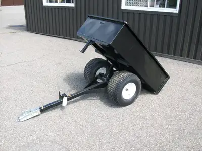 Remorque neuve pour vtt 32'' X 48'' 1 essieux capacite de la remorque 700 lb. bed basculant petit ta...