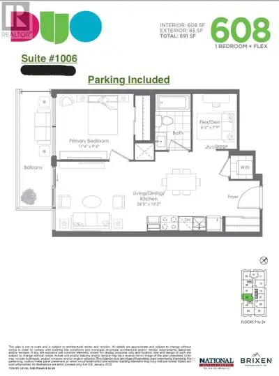 1006 - 260 MALTA AVENUE Brampton (Fletcher's Creek South), Ontar