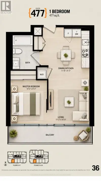 Superb Location! Experience luxury living in the heart of Toronto's financial district at Indx Tower...