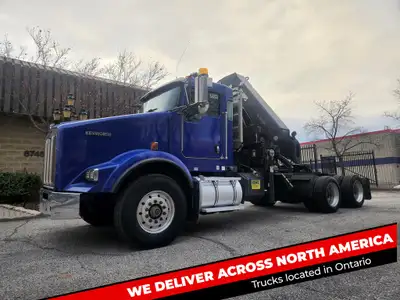 2015 Hiab X322 Pro (Max Reach: 33' Max Capacity: 22,040Lbs) (S#3221897), 12.9-liter PACCAR MX-13 Eng...