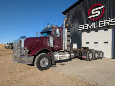 2020 Peterbilt 367 Tri Drive Logging Truck with Scales KMS: 228,363 HRS: 5,822 Engine: Cummins X15 5...