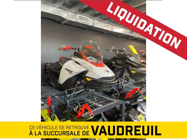 2022 Ski-Doo MXZ TNT 850 E-TEC Ice Ripper X in Snowmobiles in West Island - Image 2