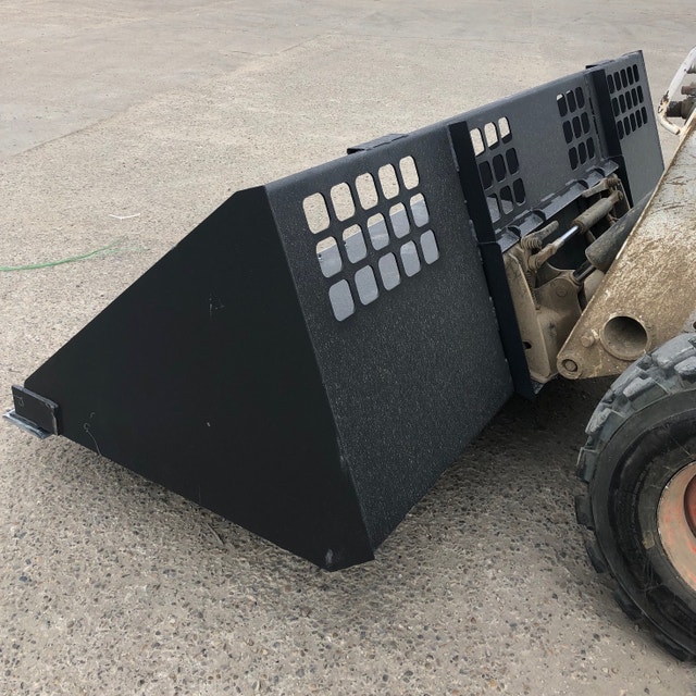 NEW MEGA SNOW & MULCH BUCKET W CUTTING EDGE Heavy Equipment Parts